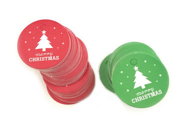 クリスマス様式の習慣によって印刷されるこつはDIYの装飾のギフトのためのさまざまな形に付けます サプライヤー
