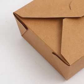 折るテークアウト食糧は利用できる環境保護のさまざまなサイズを囲みます サプライヤー