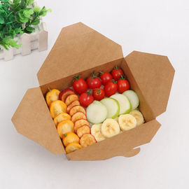 折るテークアウト食糧は利用できる環境保護のさまざまなサイズを囲みます サプライヤー