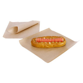 購入 食品等級の包装紙のグリースを弾くクラフト紙の材料によってカスタマイズされるサイズ online manufacture
