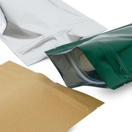 光沢のあるプラスチック再使用可能な食糧袋は利用できる袋のさまざまな色を立てます サプライヤー
