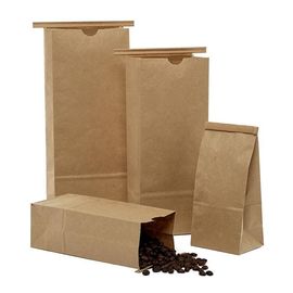 Ecoの友好的な食糧袋は生物分解性はさみ金/錫のタイの入り口のロゴをカスタマイズしました サプライヤー
