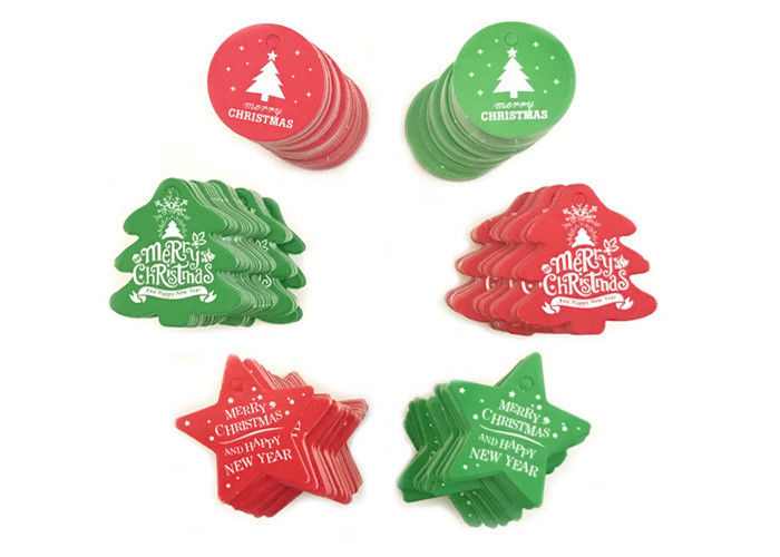 クリスマス様式の習慣によって印刷されるこつはDIYの装飾のギフトのためのさまざまな形に付けます サプライヤー