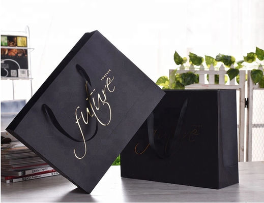 良い値段 紫外線印刷の注文のサイズの紙袋、会社の昇進のための商業紙袋 オンライン