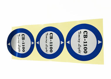Good price 光沢のある丸型の注文のシール/無光沢の終わりの厚さ0.2 - 0.3mm オンライン