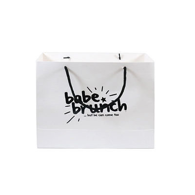 良い値段 白い色の習慣は化粧品/香水/衣服のための紙袋を印刷しました オンライン