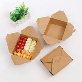 Good price 折るテークアウト食糧は利用できる環境保護のさまざまなサイズを囲みます オンライン